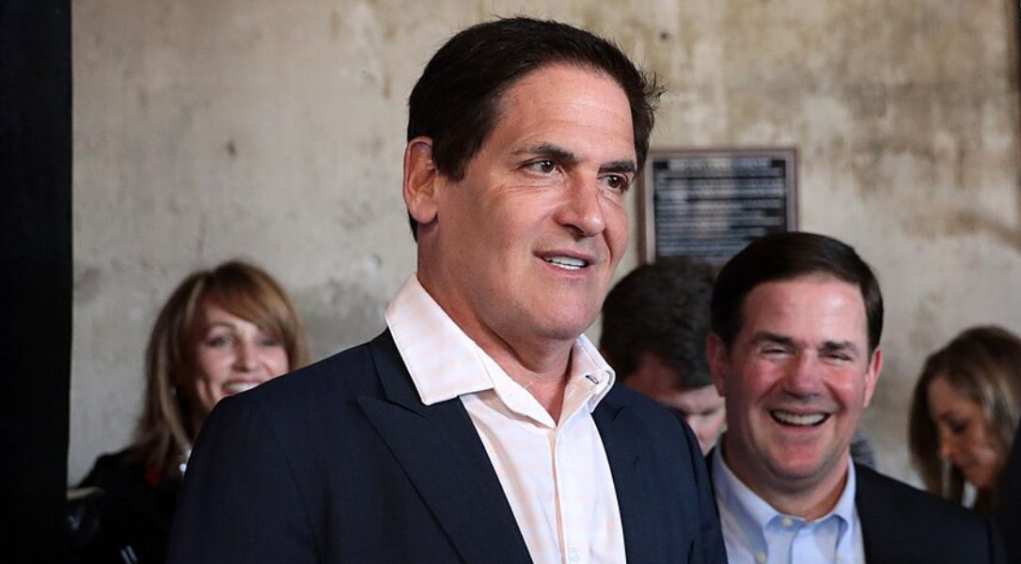 Mark Cuban went back to peddling after Donald Trump won a clear and